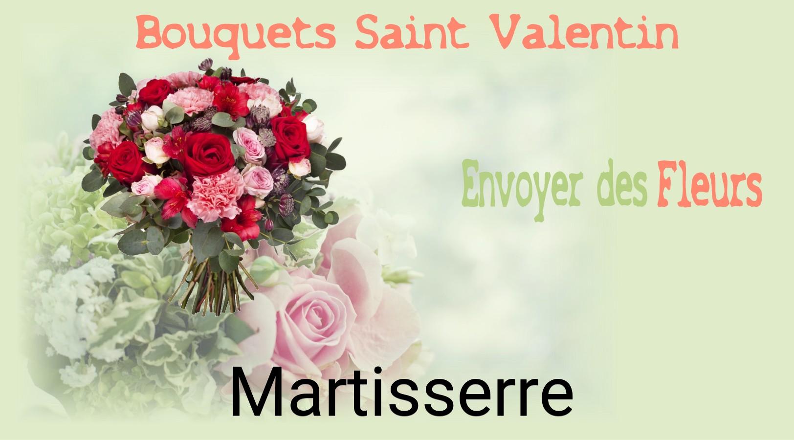 Roses de Saint-Valentin livrées à Martisserre
